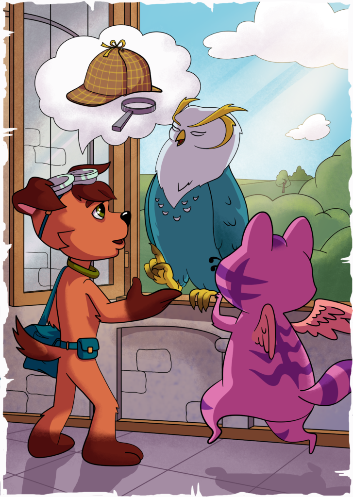 Luna, Astro and Dorothea