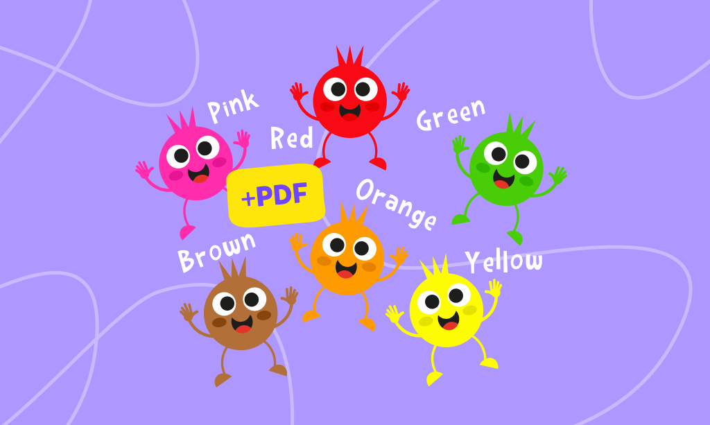 Die Farben auf Englisch lernen mit Kindern: Tipps und Spiele