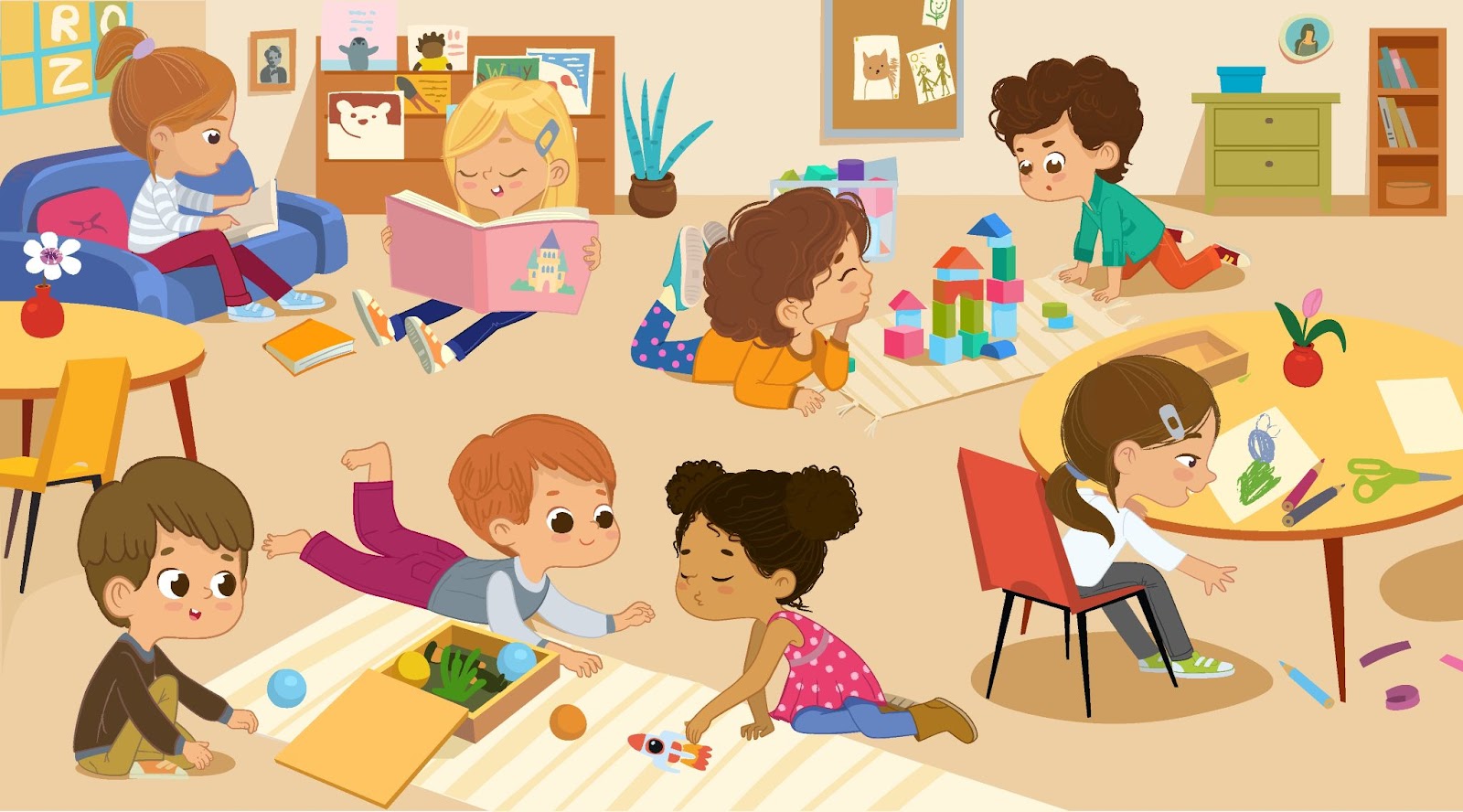 Freies Lernen an der Montessori-Schule